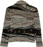 St. John Collection- Beige Multi-Jacket- Sz 2
