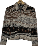 St. John Collection- Beige Multi-Jacket- Sz 2