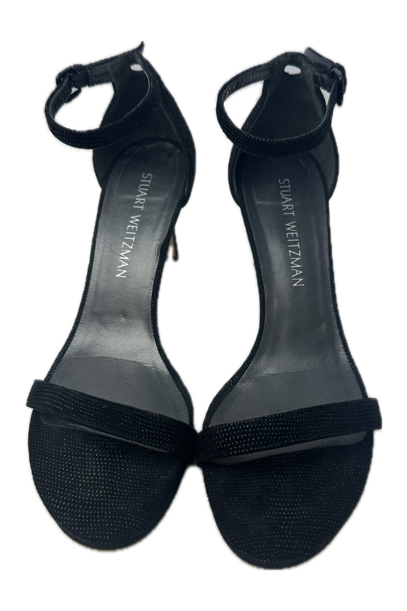 Pre-Owned Stuart Weitzman- Black- Heels- Sz 7.5