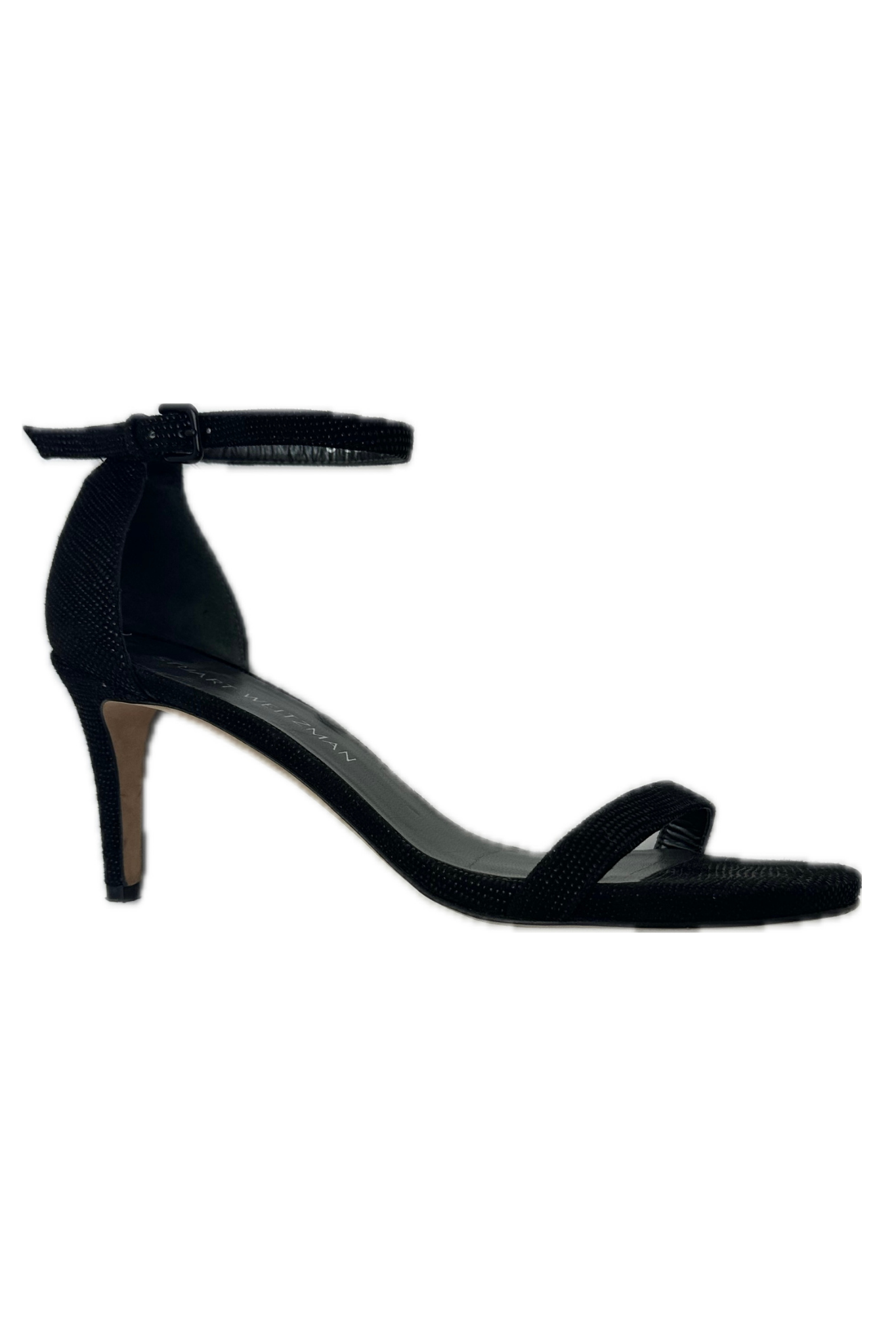 Pre-Owned Stuart Weitzman- Black- Heels- Sz 7.5