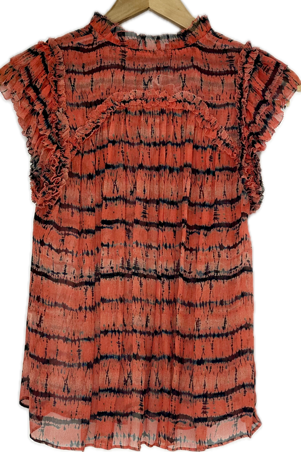 Pre-Owned Ulla Johnson- Orange- Blouse- Sz 2