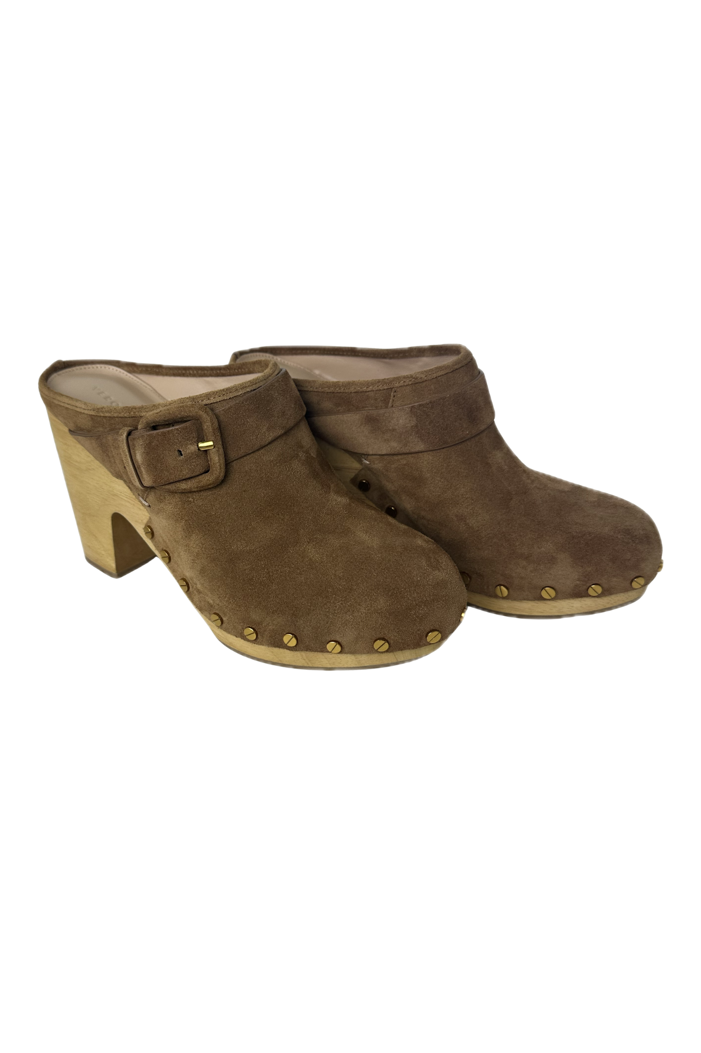 Pre-Owned Veronica Beard- Brown- Clogs