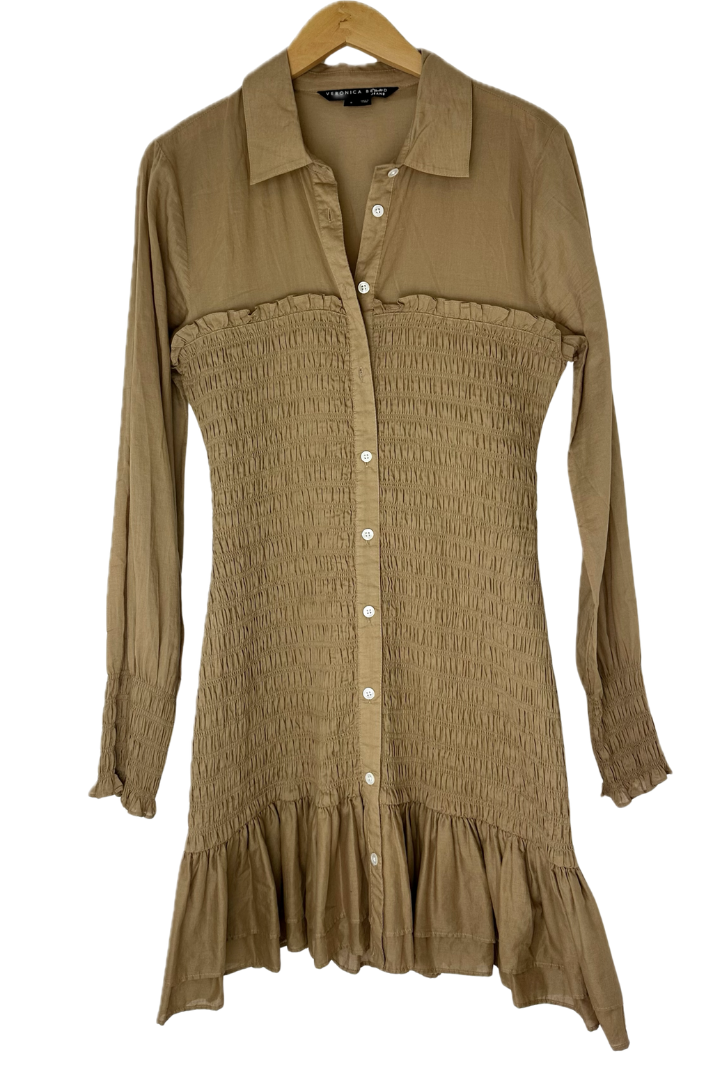 Pre-Owned Veronica Beard- Beige- Dress- Sz 8