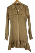 Pre-Owned Veronica Beard- Beige- Dress- Sz 8