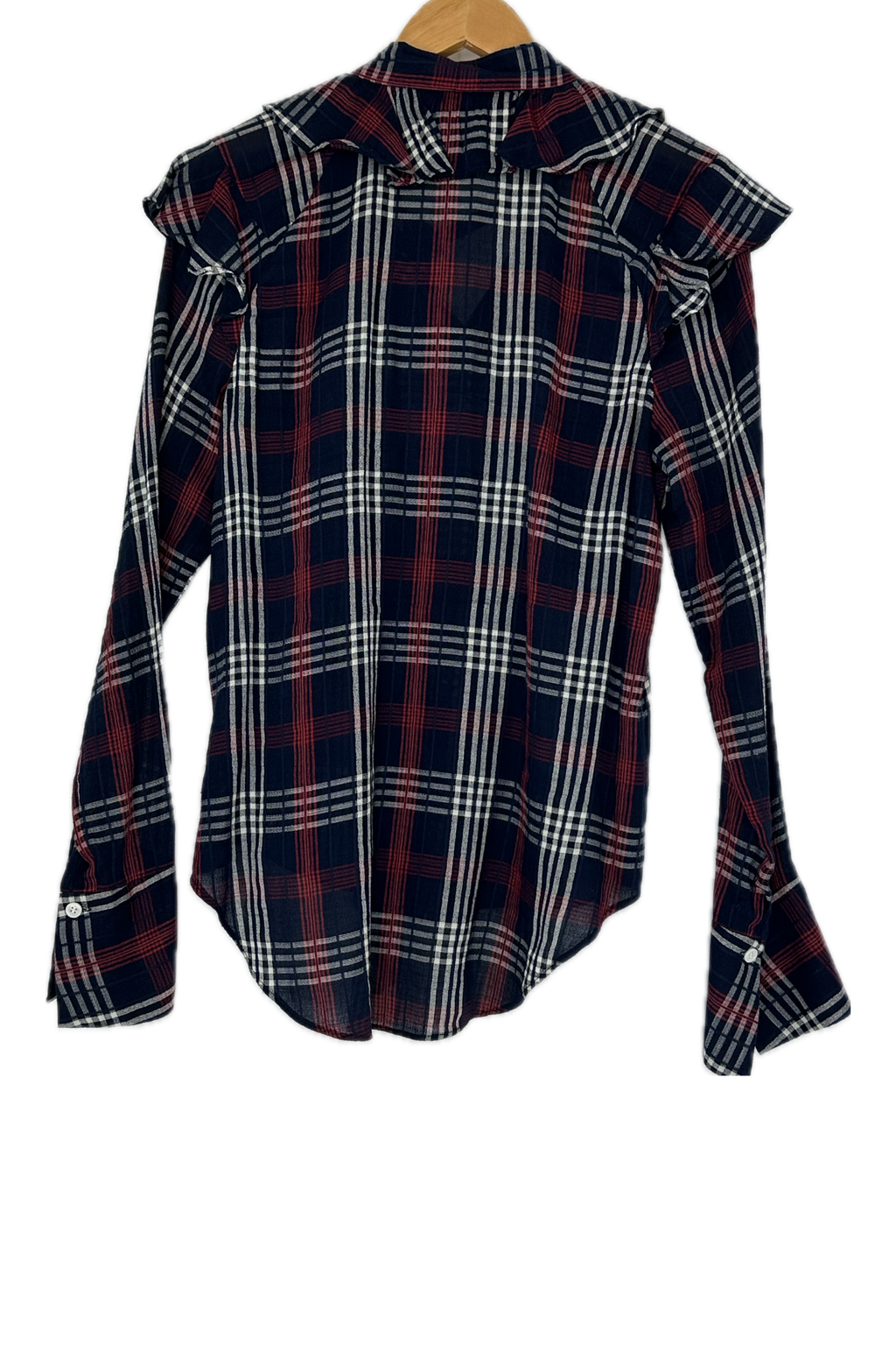 Pre-Owned Veronica Beard- Navy- Long Sleeve Top- Sz 6