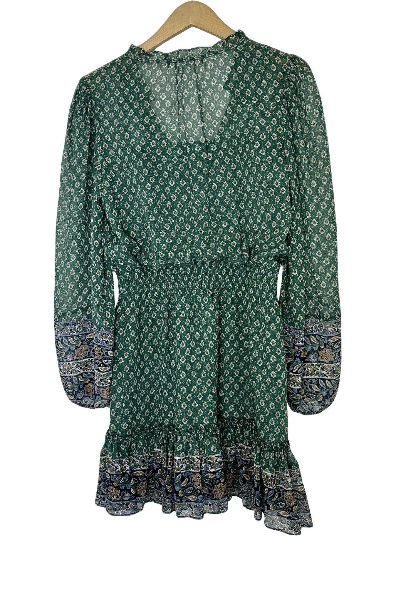 Pre-Owned Veronica Beard- Green- Dress- Sz 4