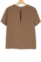 Pre-Owned Yune Ho- Brown- Blouse- Sz S