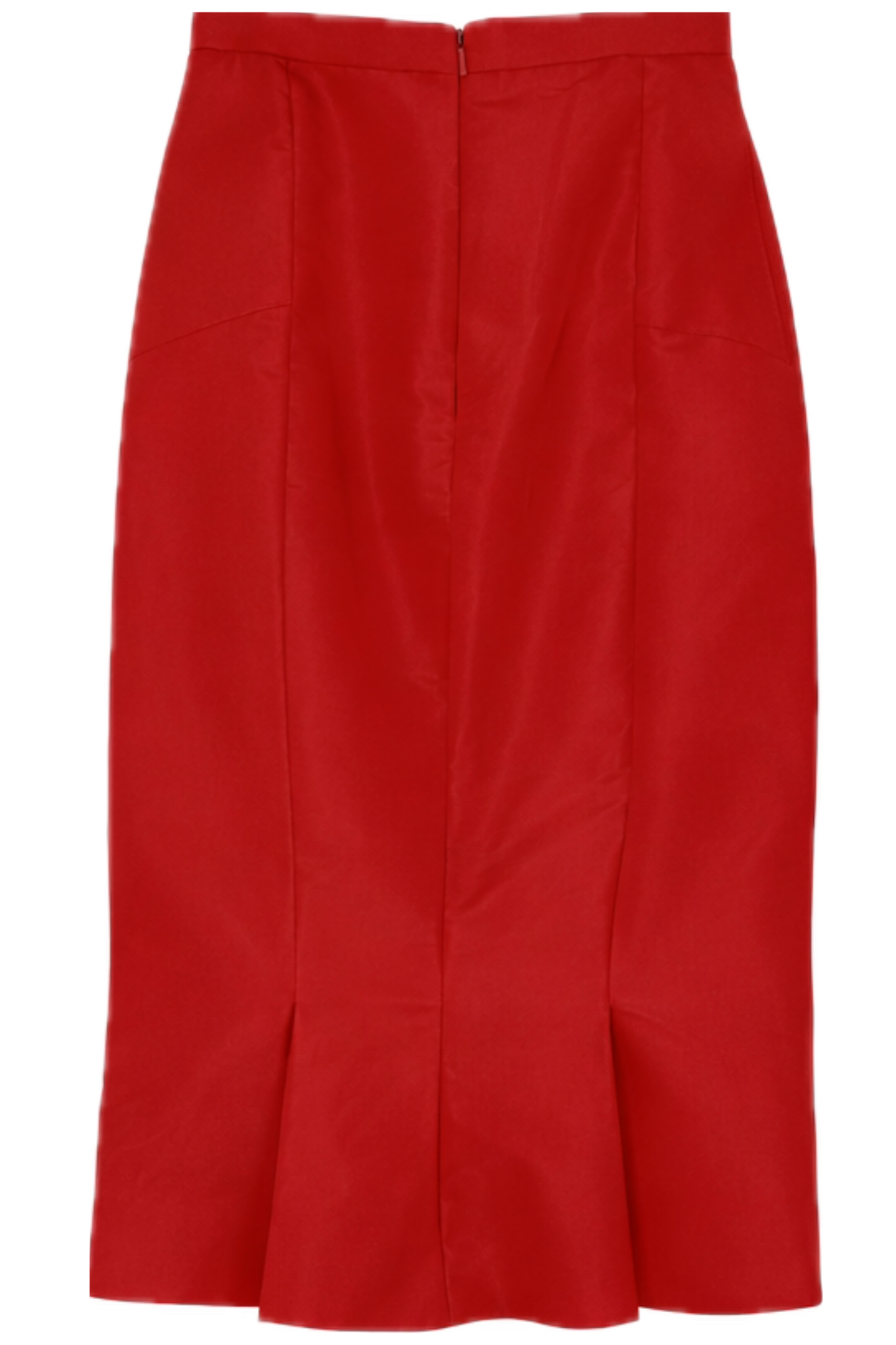 Pre-Owned Zac Posen- Red- Skirt Suit- Sz 8