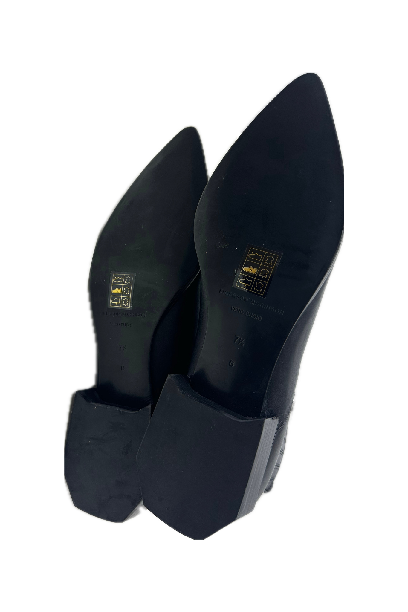 Pre-Owned Sigerson Morrison- Black- Boots- Sz 7.5